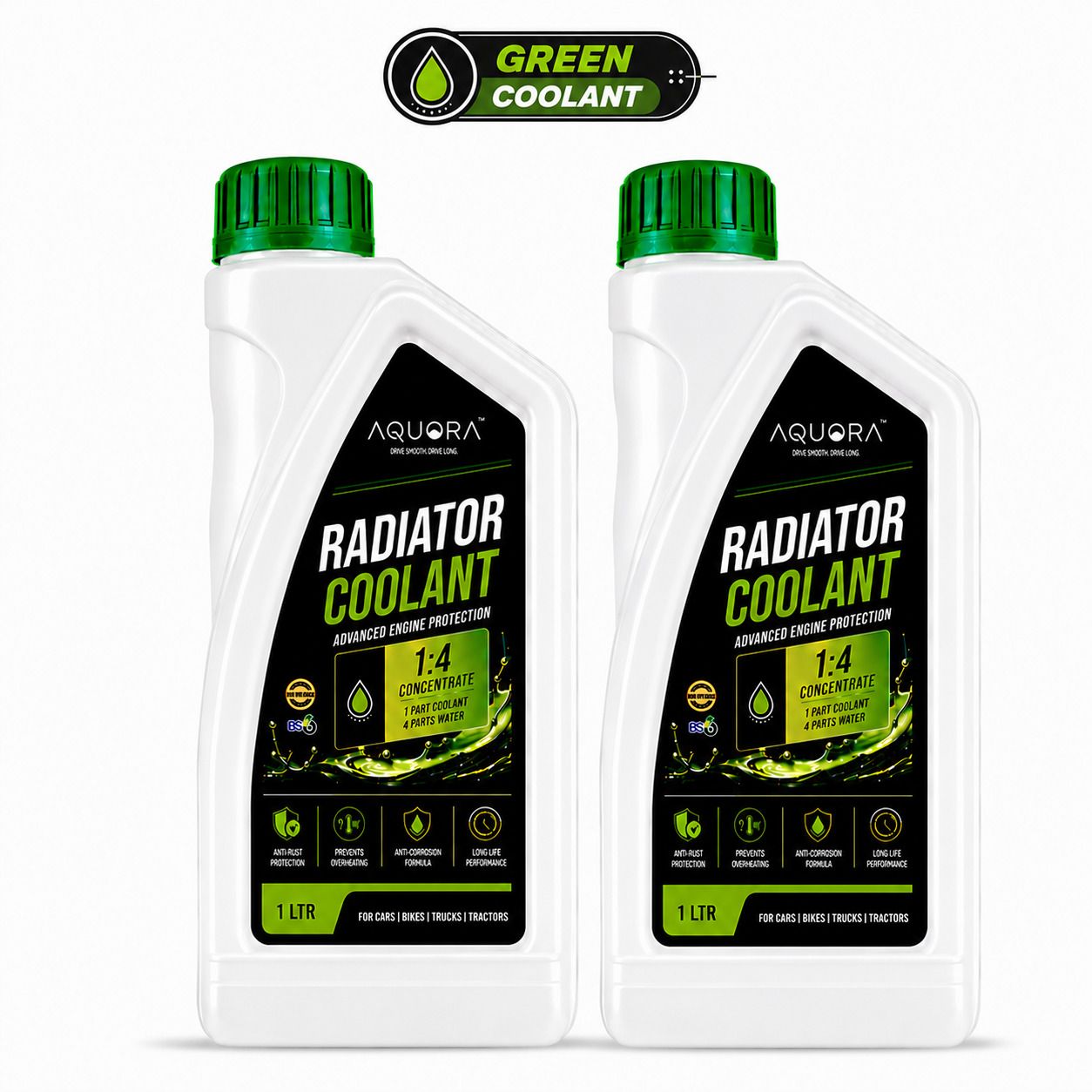 aquora Performance Engine Coolant Cooling System Protection Coolant Green-picture-24