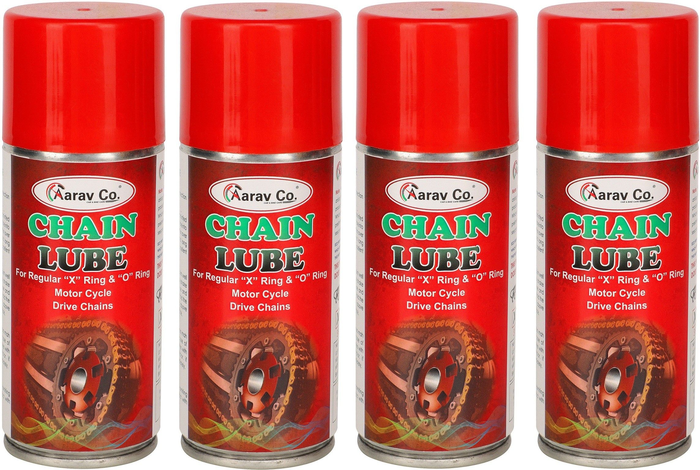 Chain Lube Spray 150ml Pack of 4 Chain Oil-image-23