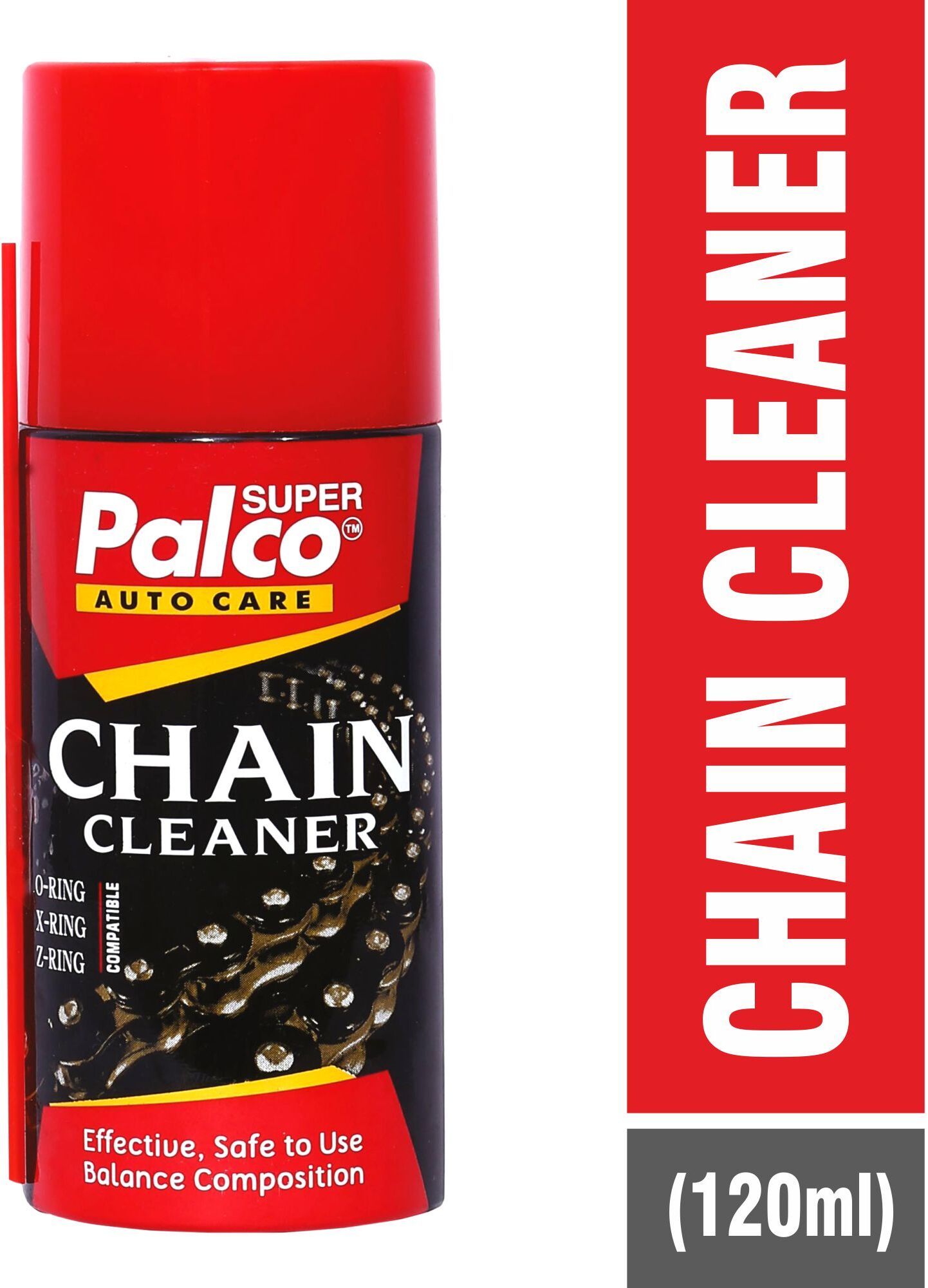 Chain Cleaner for Bikes 120ml, Deep Cleaning Bike Chain Cleaner Spray, Cycle Chain Cleaning Removes Grease, Rust & Dirt, Motorcycle Long-Lasting Protection Chain Oil-image-7