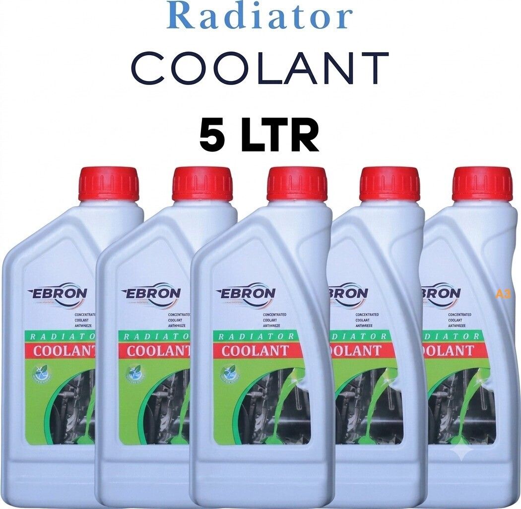 RC-5L-GRN-0271 Anti Corrosion Radiator Coolant for Engine Cooling 5 Liter Combo of 5 Coolant Green-image-44