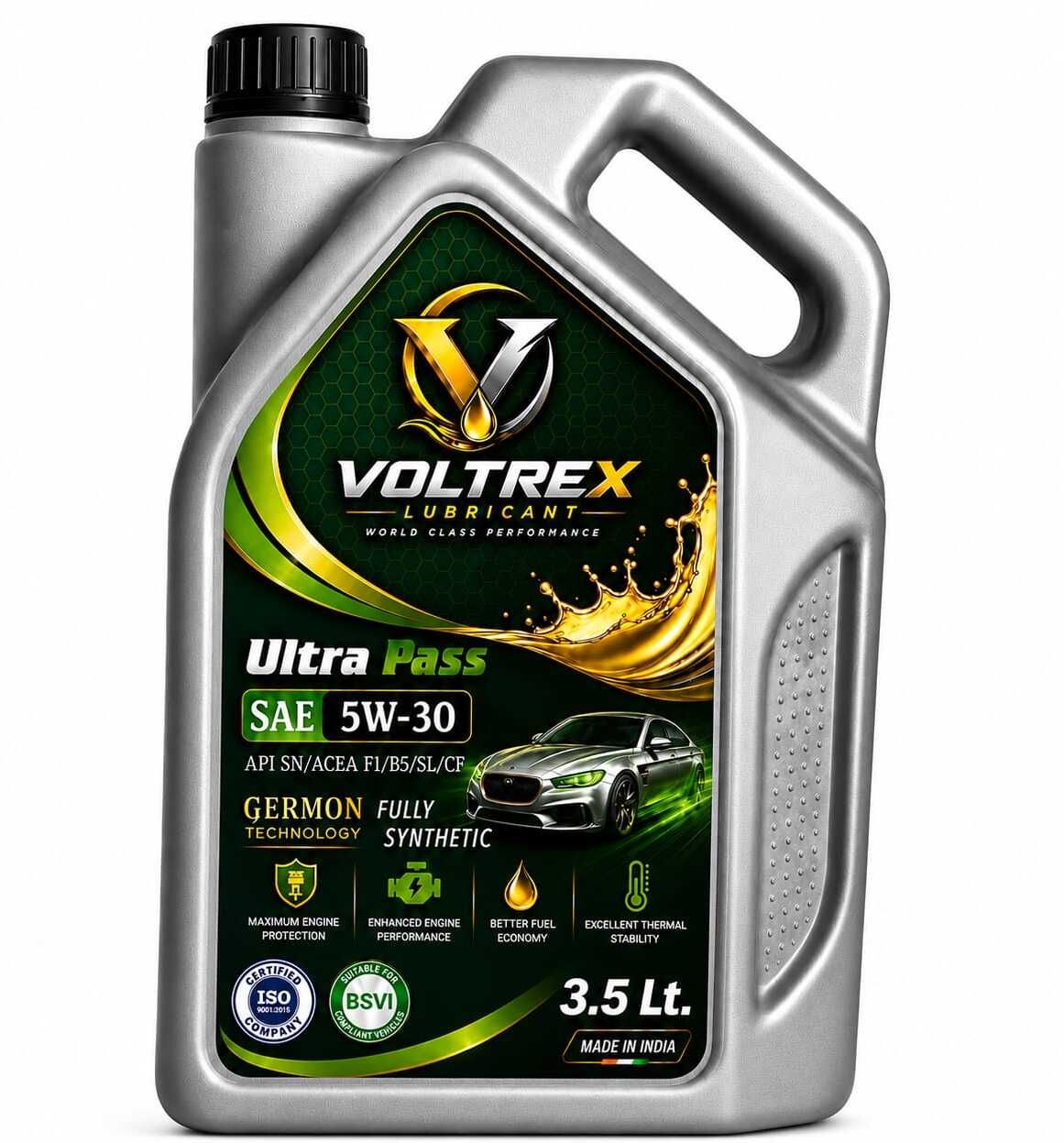 VOL LUB SAE 5W-30 API/SN FULLY SYNTHETIC ENGINE OIL Full-Synthetic Engine Oil-image-9
