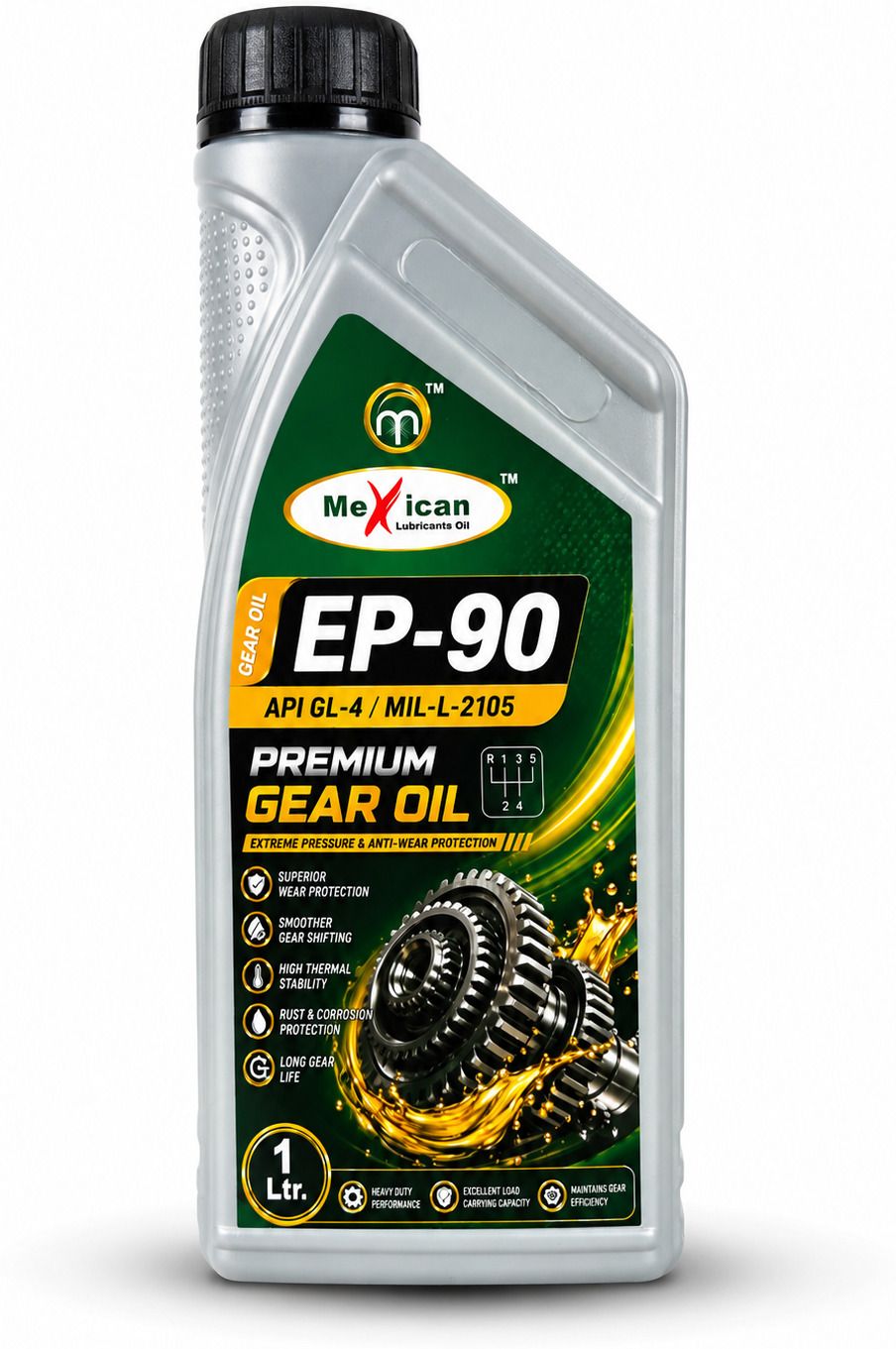 EP-90 Premium Gear Oil. EP-90 Premium Gear Oil Extreme Pressure EP Gear Oil for Cars,Commercial Vehicle Gear Oil-image-10