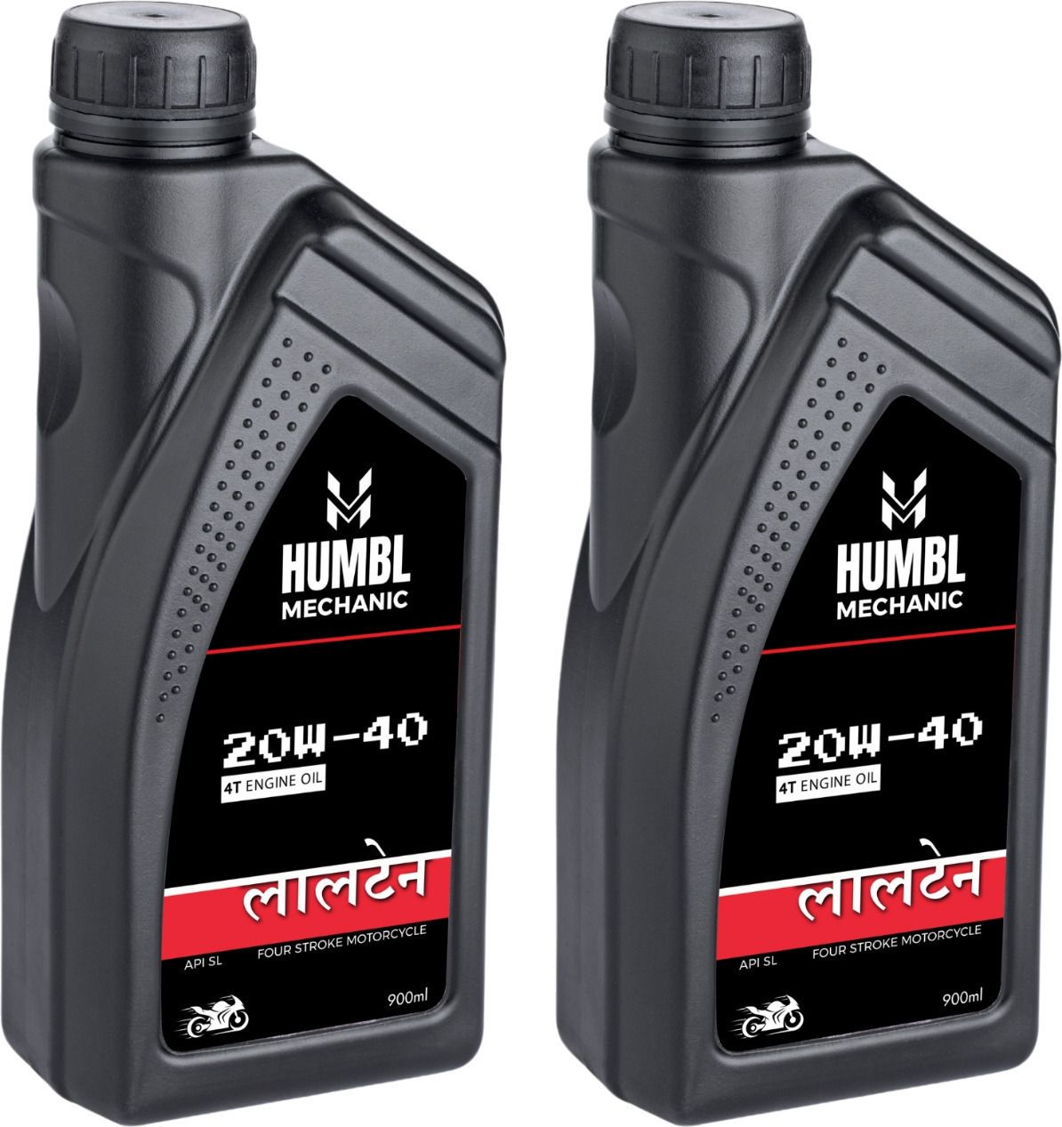 The Hero 20w40 API SL JASO MA2 Engine Oil (Pack of 2 Hero) For All Types of Morden Bikes and Gearless Scooters ( PACK of 2 x 900 ml) High Performance Engine Oil-image-20