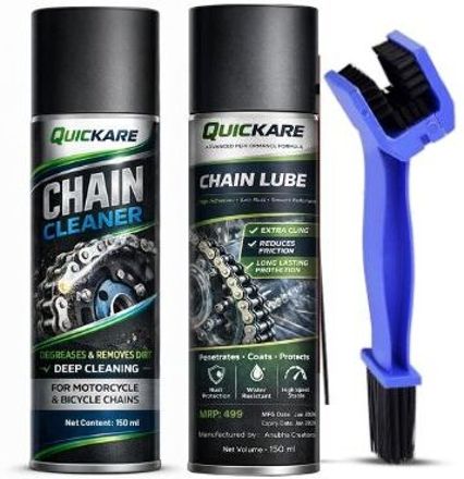 Superior Motorcycle Chain Maintenance Cleaner Lubricant Brush Protection Combo Premium Chain Cleaner Lube Brush Kit Complete Motorcycle Maintenance Chain Oil-image-26