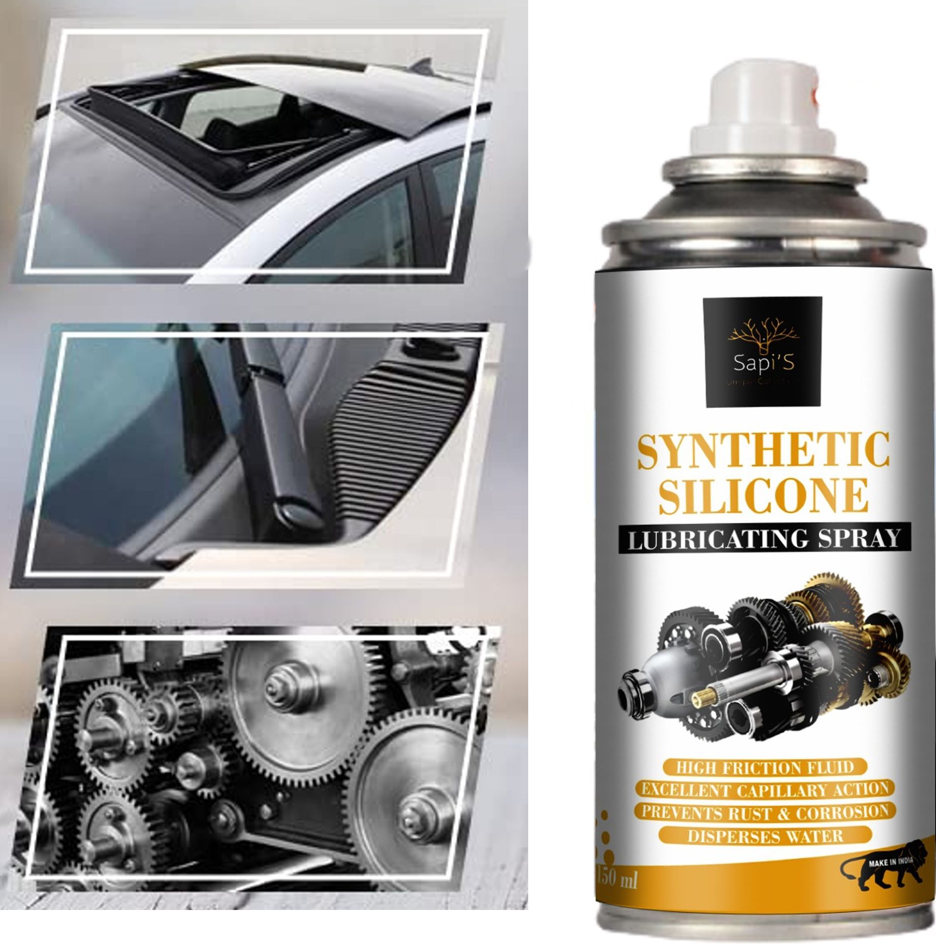 00888 synthetic Silicone Spray 150 ml Transmission Oil