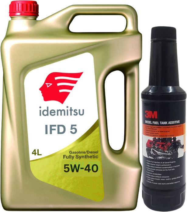 idemitsu ENGINE OIL-4L, DIESEL FUEL TANK ADDITIVE OIL-250ML Combo-picture-27