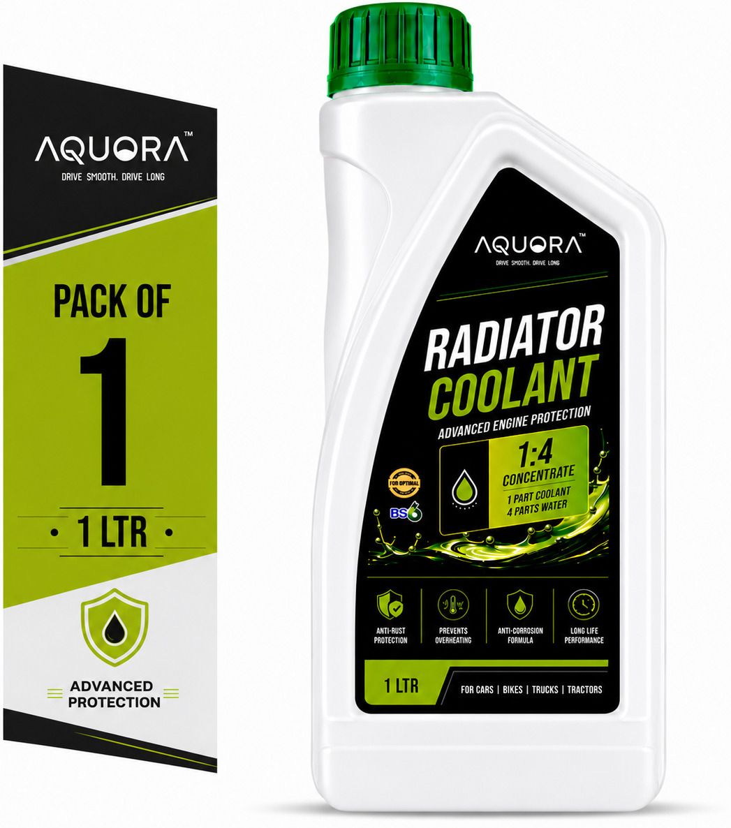 aquora Premium Antifreeze Radiator Coolant Engine Protection Formula Coolant Green-picture-35