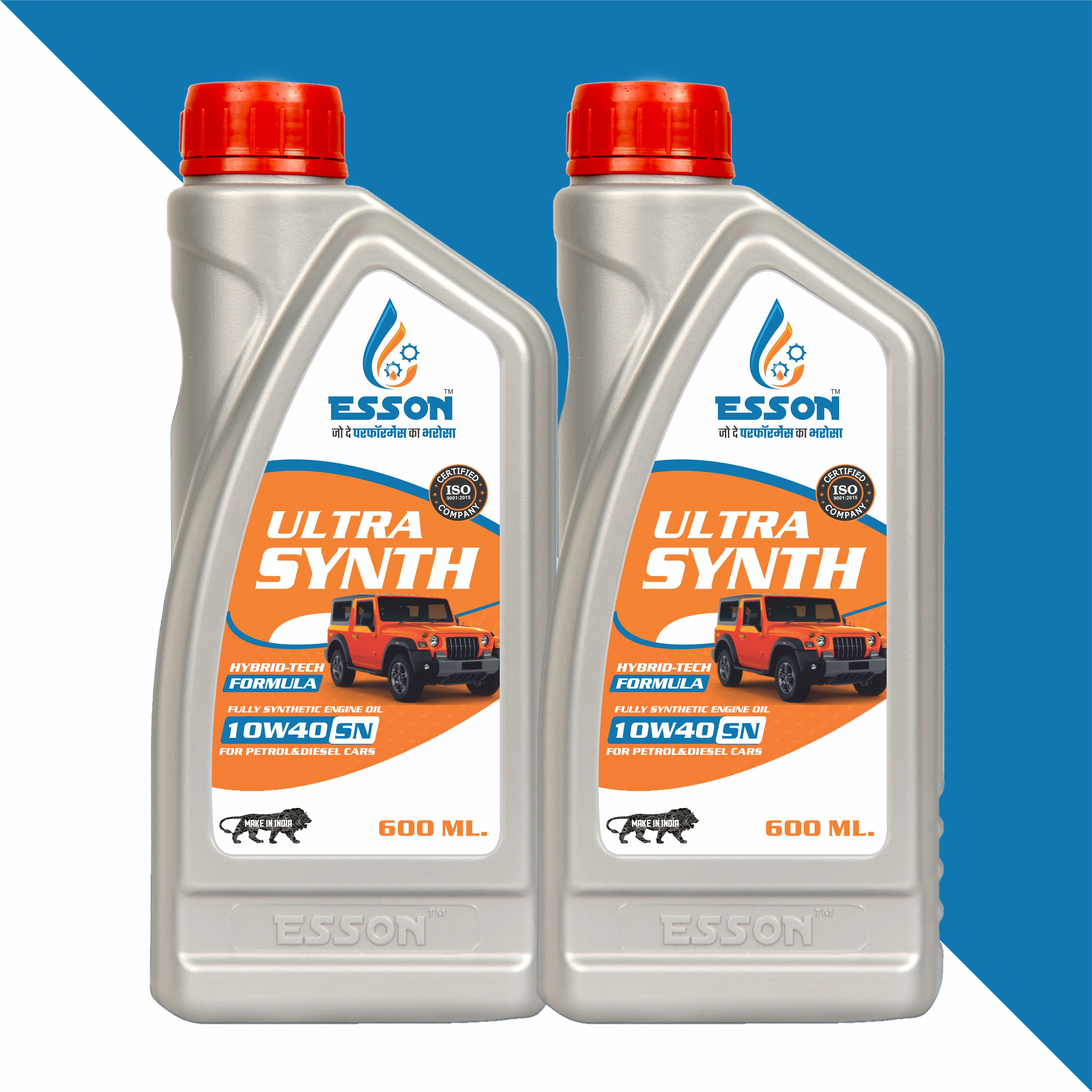 esson ULTRASYNTH 10W40 600 ML P2 High Performance Engine Oil-picture-37
