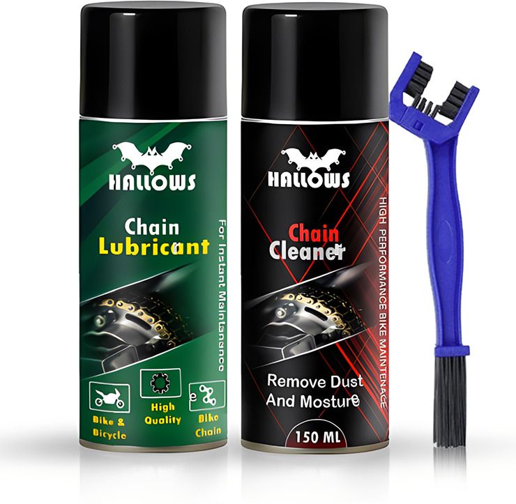 Cleaner + lubricant + Brush _01 ombo Of Bike Chain Cleaner-Spray With Cleaning Brush CHAIN LUBRICANT Brake Oil-image-22