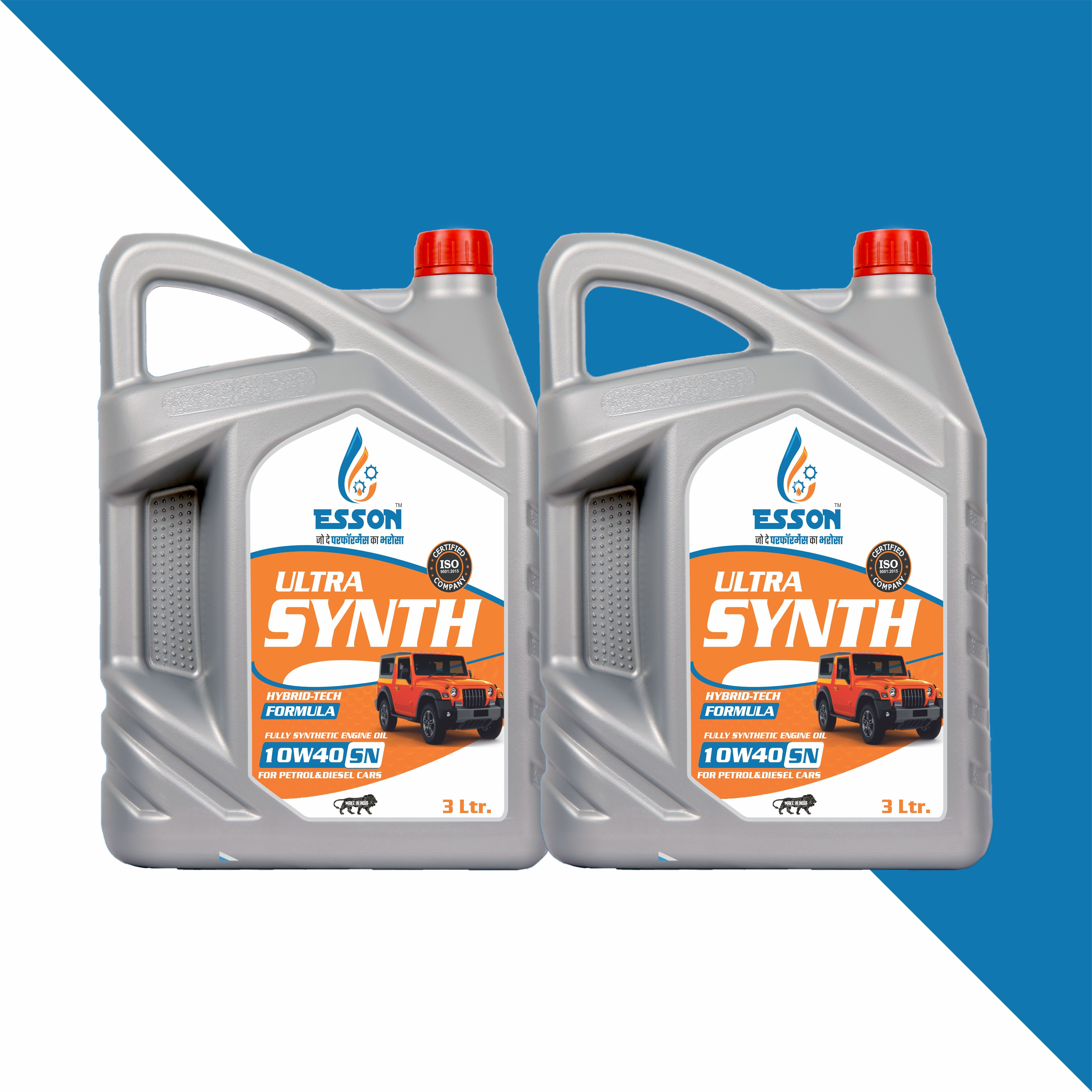 esson ULTRASYNTH 10W40 3 LTR P2 High Performance Engine Oil-picture-41