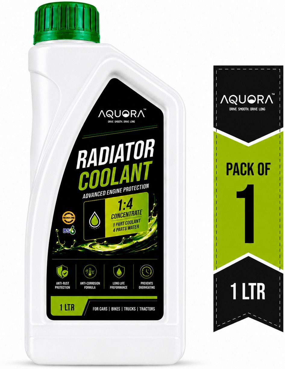aquora Universal Radiator Coolant For Cars Bikes Anti Rust Coolant Green-picture-12