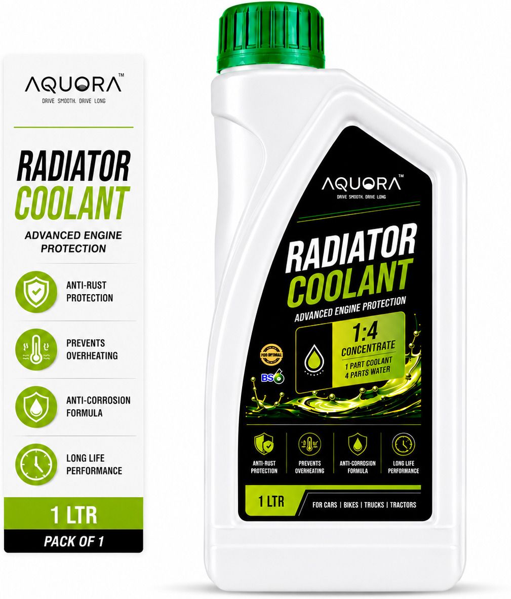 Premium Car Bike Engine Coolant Universal Long Life Formula Coolant Green-image-37