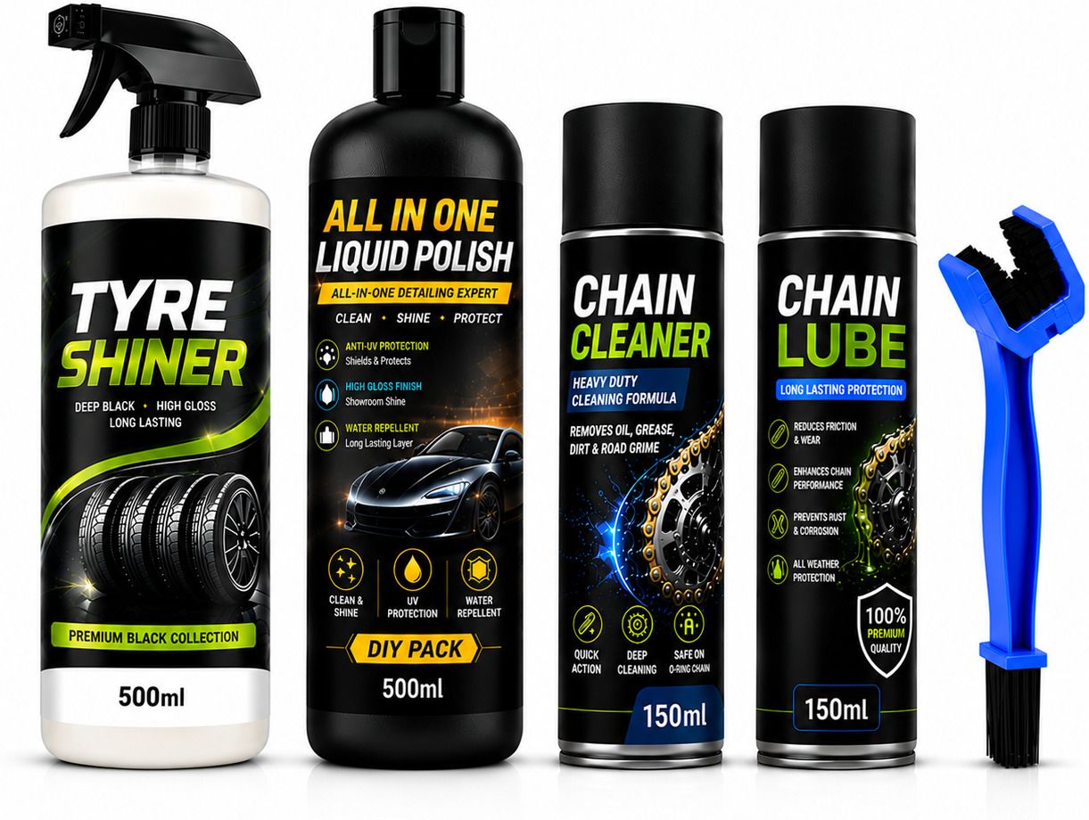 Bike Car Wash Detailing Shine Protection Performance Care Essentials Chain Oil-image-16