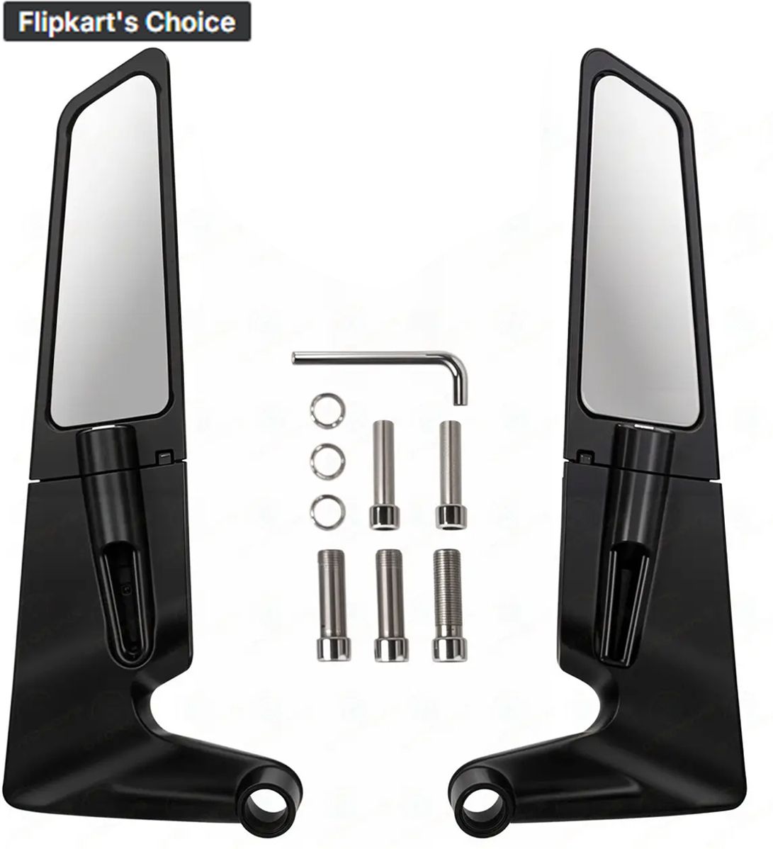 Manual Rear View Mirror For Yamaha, Honda, KTM, TVS, Universal For Bike Universal For Bike-image-23
