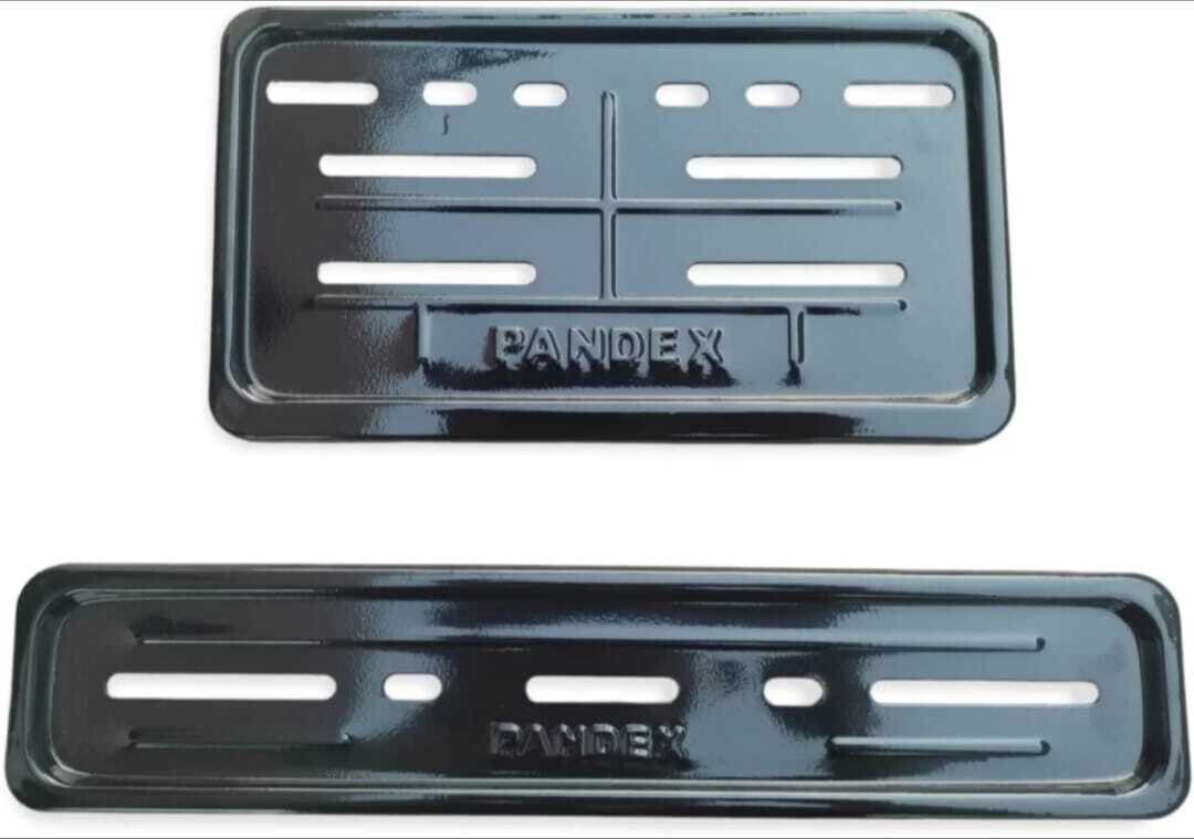 Metal Number Plate Frame (Black) Bike Number Plate (Iron 30 cm x 11 cm Bike Number Plate-image-27