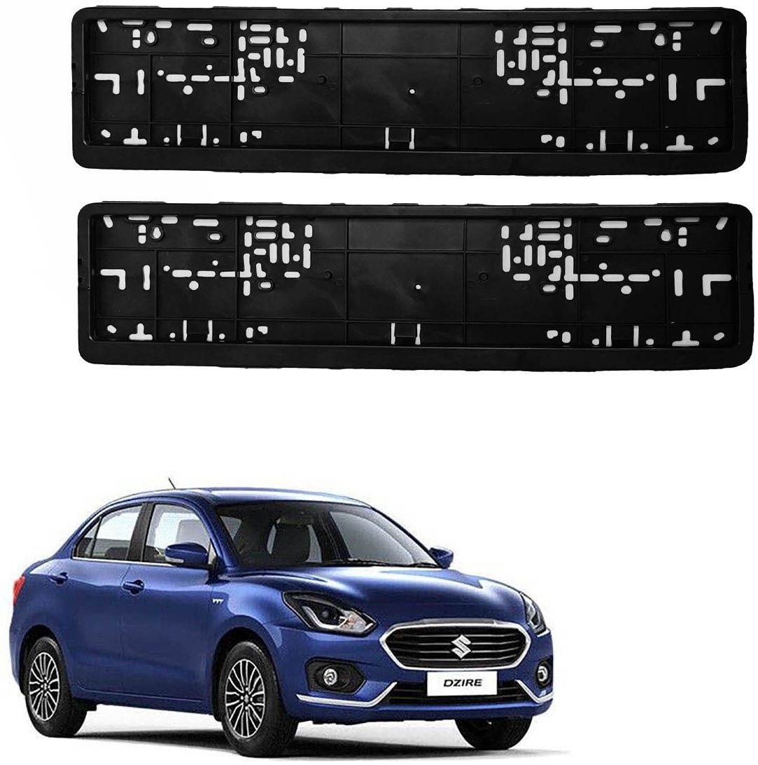 Car Number Plate Frame/Licence Plate Covers for Maruti Suzuki Swift Dzire Car Number Plate-image-42