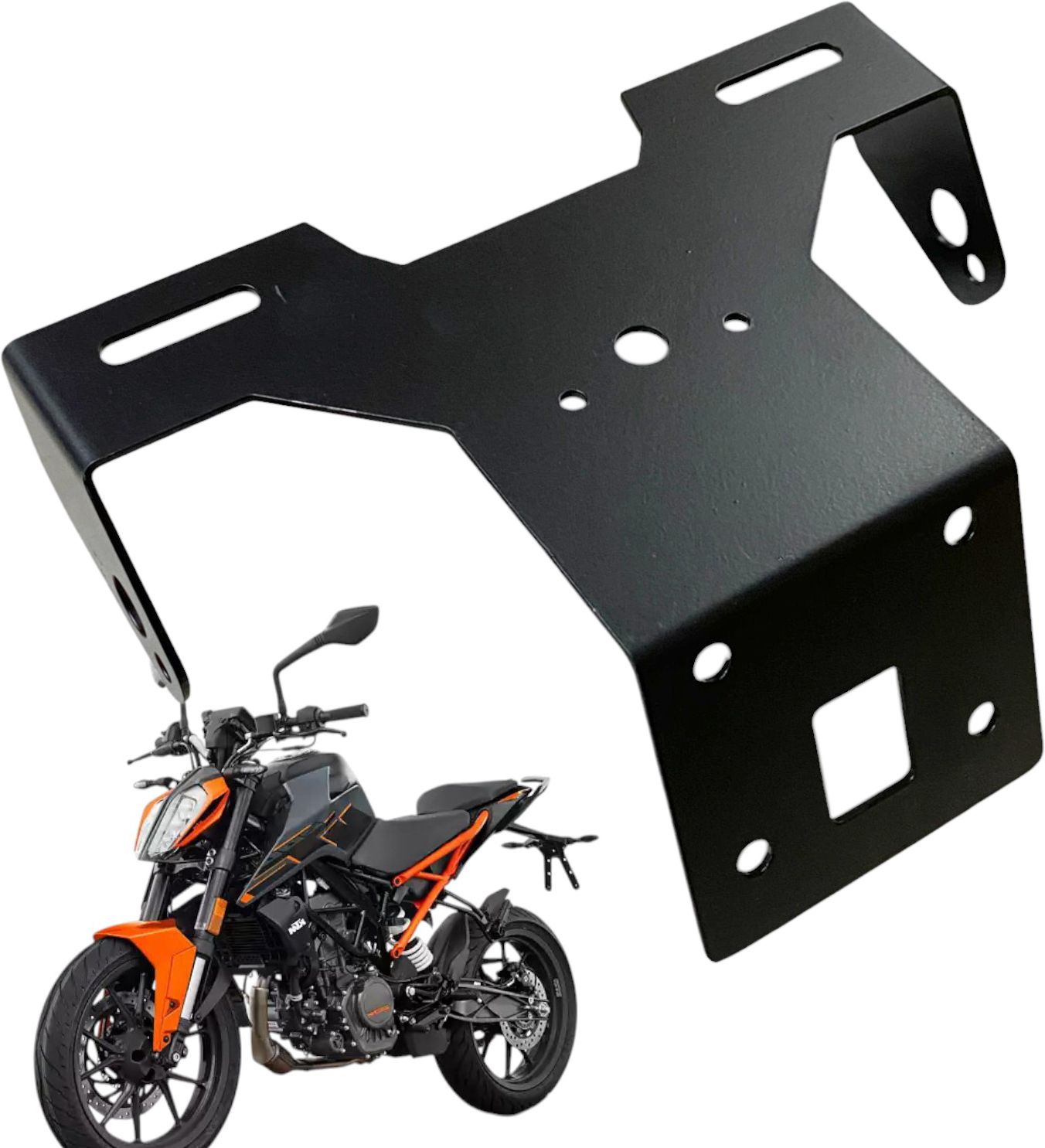 Bike Premium Tail Tidy Plate HolderLicense Plate Holder Bracket For KTM Duke 200 Bike Number Plate-image-41