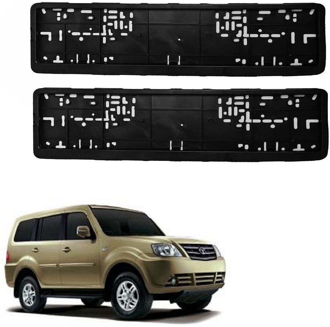 Standard Size Car Number Plate Frame/Licence Plate Covers for Tata Sumo Grande Car Number Plate-image-15