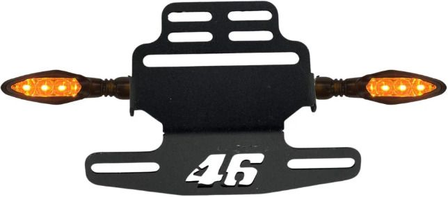 Motorcycle CNC Number Plate 46 Frame Holder Tail Tidy SMX-06 Bike Number Plate