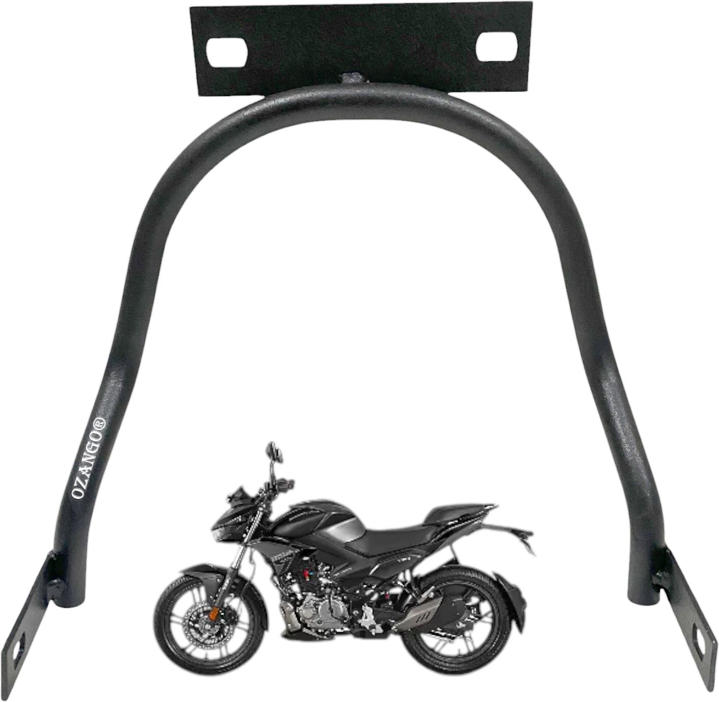 ozango Motorcycle Adjustable Iron Front Number Plate Holder For Xtreme 125R Bike Number Plate-picture-10