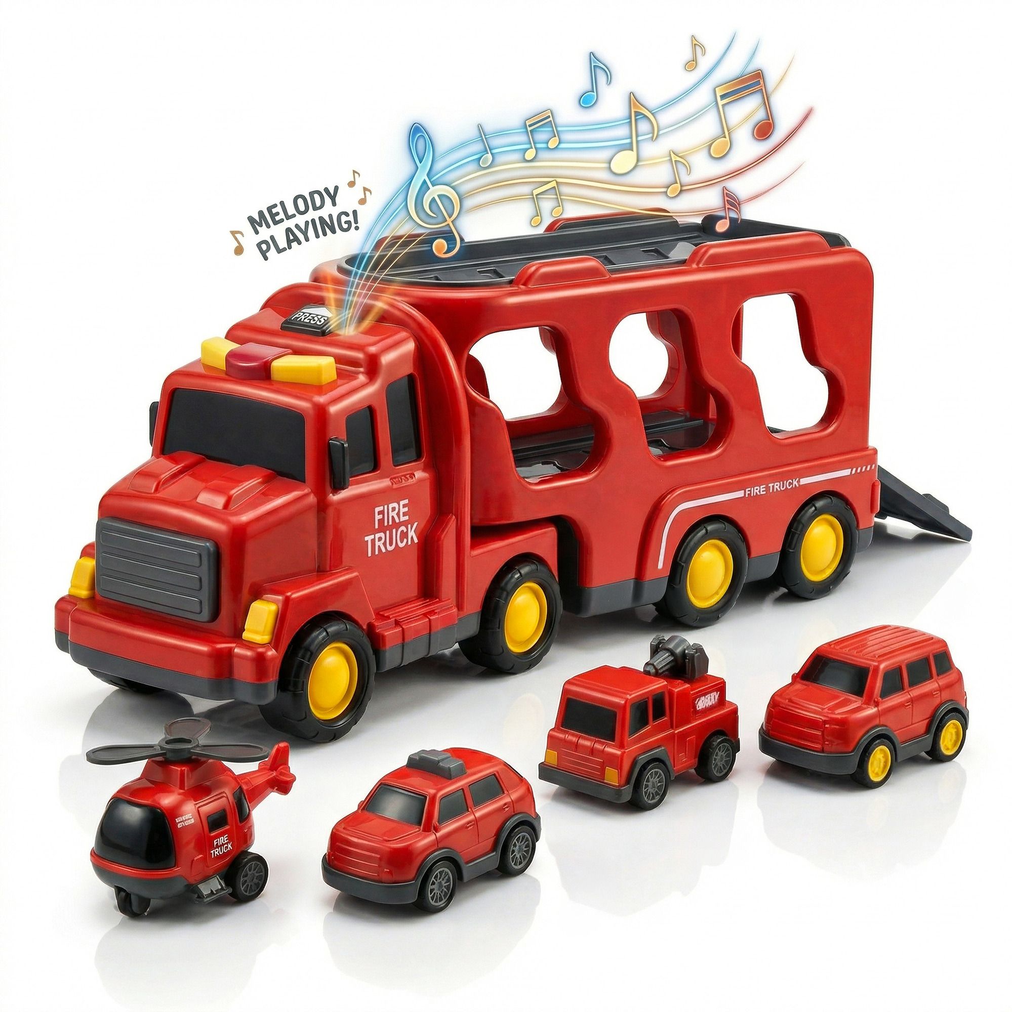 cellus tech india Athri Aura Fire Truck with Light sound-picture-8