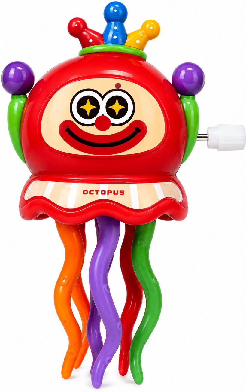 Wind-Up Dancing Octopus Toy for Kids | No Battery Required | Twisting Tentacles-image-21