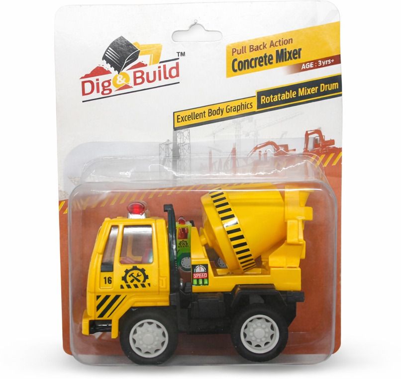 ps living home Pull back action concrete mixer toy car-picture-26