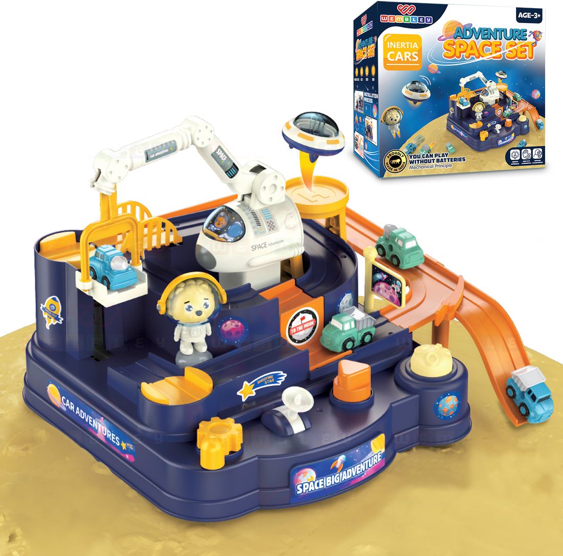 wembley Space Adventure Race Track Set for Kids-picture-47