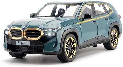 1:24 Scale Green Luxury SUV Die-Cast Model Car with Detailed Interior-image-20