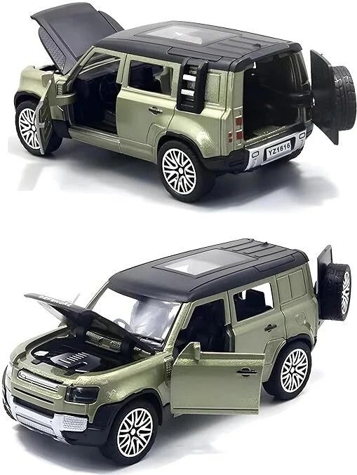 Exclusive Alloy Metal P/ullback Toy with Openable Doors and Back for Kids