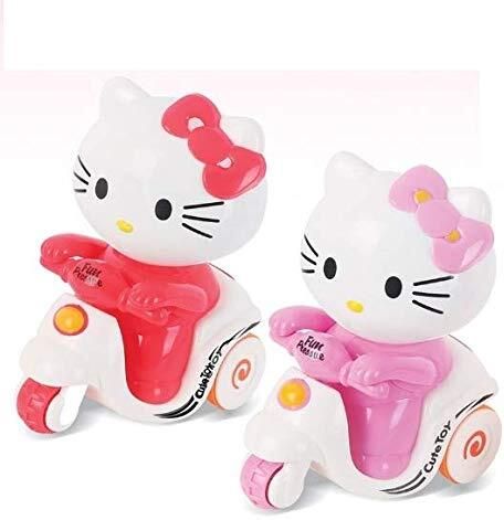spkart Hello Kitty Unbreakable Pressure Toddler Car Toy-picture-37