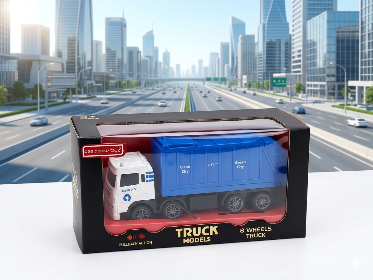 hda group 8 Tyre Dumper Truck for Kids Friction Power Toy Vehicle with Openable Back Door7-picture-29
