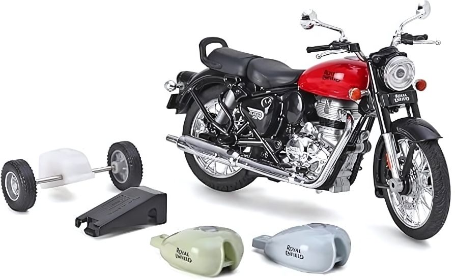 Royal Enfield Classic 350 inspired Die-Cast Bike Model