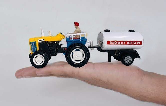 techzage Pull Tech-Tractor with Tanker - Yellow- ct - Single-picture-6