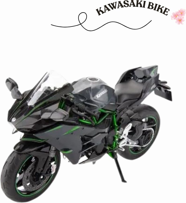 arizuul Kawasaki Ninja H2R Superbike Collectible Toy for Kids & Display-picture-29