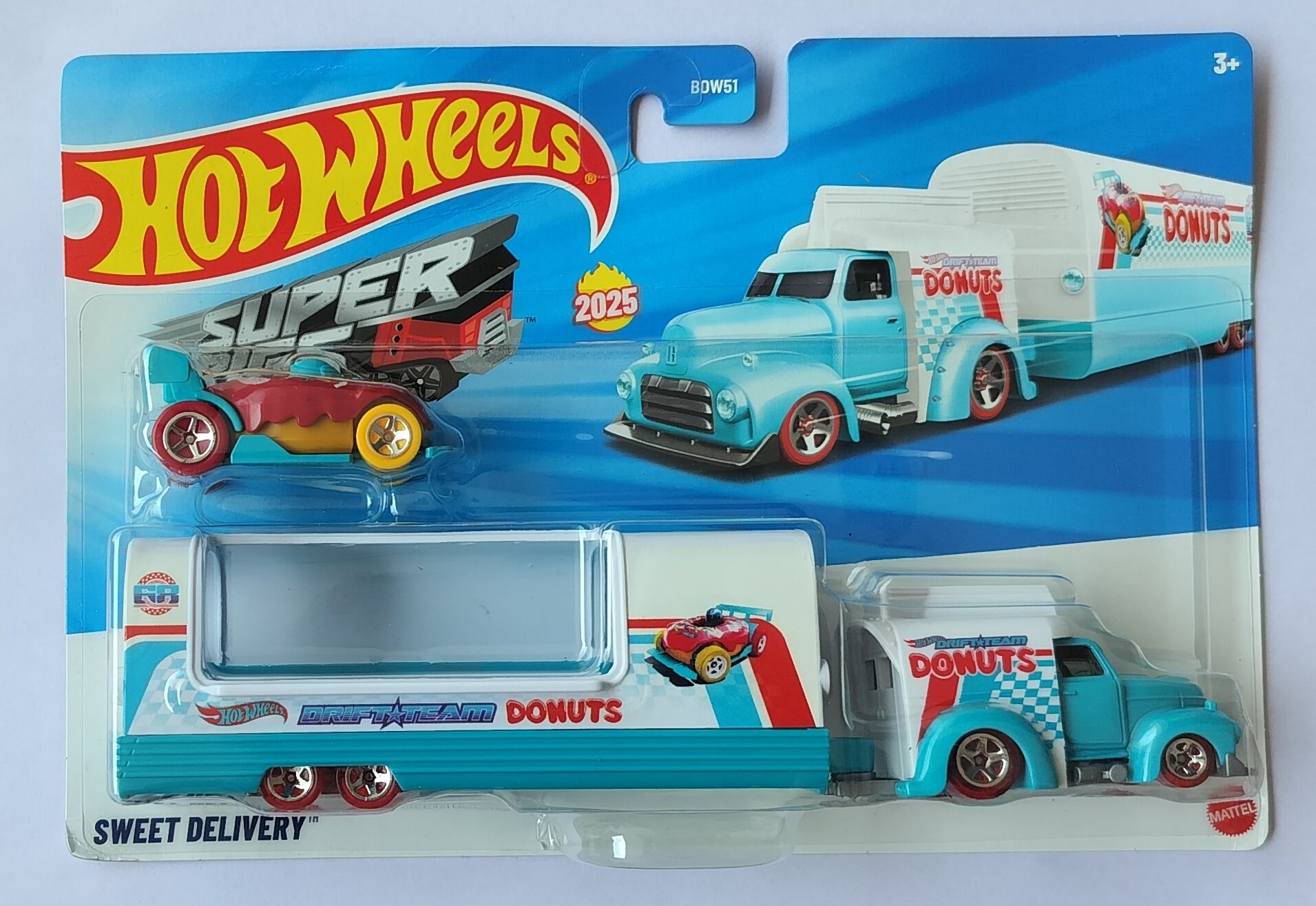 SUPER RIGS SWEET DELIVERY TRANSPORTER VEHICLE
