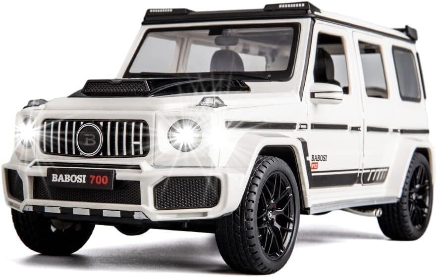ignite Mercedes G Wagon Car 1:32 Scale Die-Cast Brabus 700 Toy Car with Light & Music-picture-10