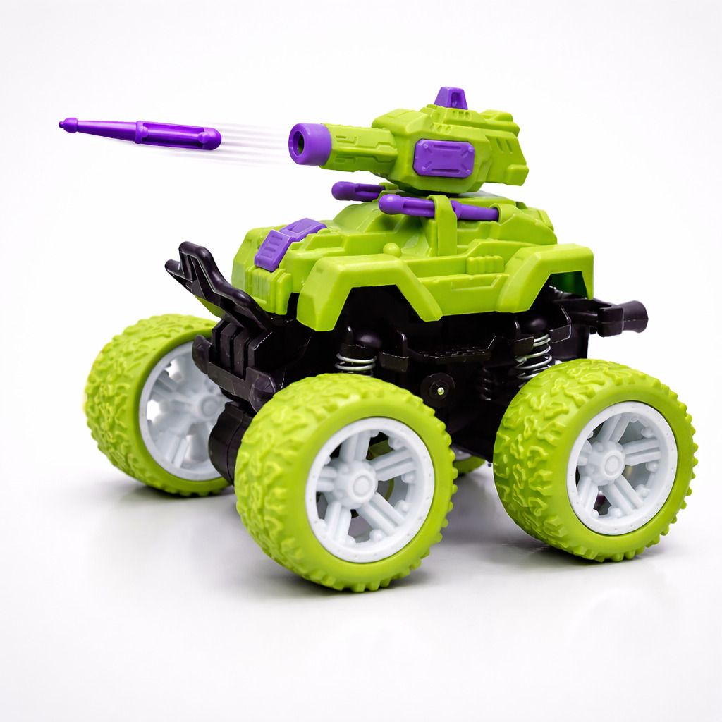 meetul enterprise Tank Launcher Monster Truck Bullet Shooting Toy Car for Kids-picture-21