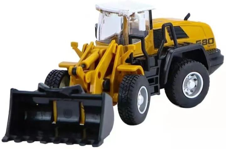 v.s global Die-Cast Metal Wheel Loader Construction Toy Vehicle, JCB 580 Loader Truck-picture-28