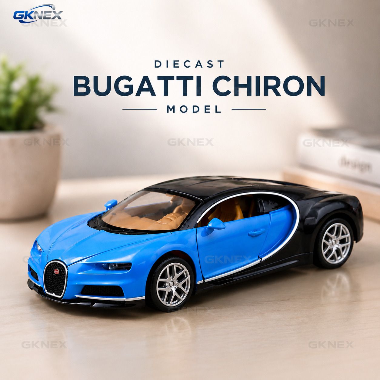 New Bugatti Chiron 1/36 Pull Back Toy Car Die Cast Alloy Gift Boys-image-20