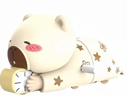 toysm Wiggle Bum Movable Sleepy Capybara Figurine Toy-picture-37