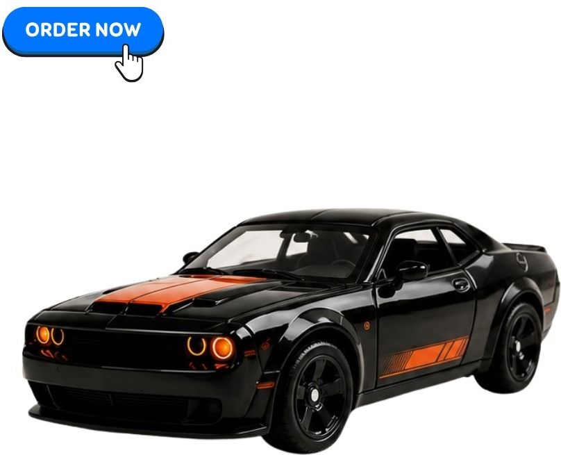 Dodge SRT 1:64 Scale Metal Toy Car Diecast Model-image-26
