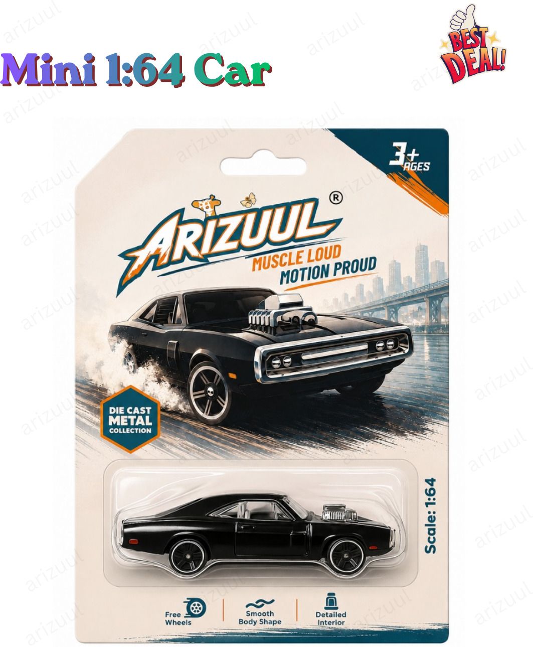 arizuul Fast and Furious Mini Racing Car Toy 1:64 Scale Alloy Metal Model for Kids-picture-23