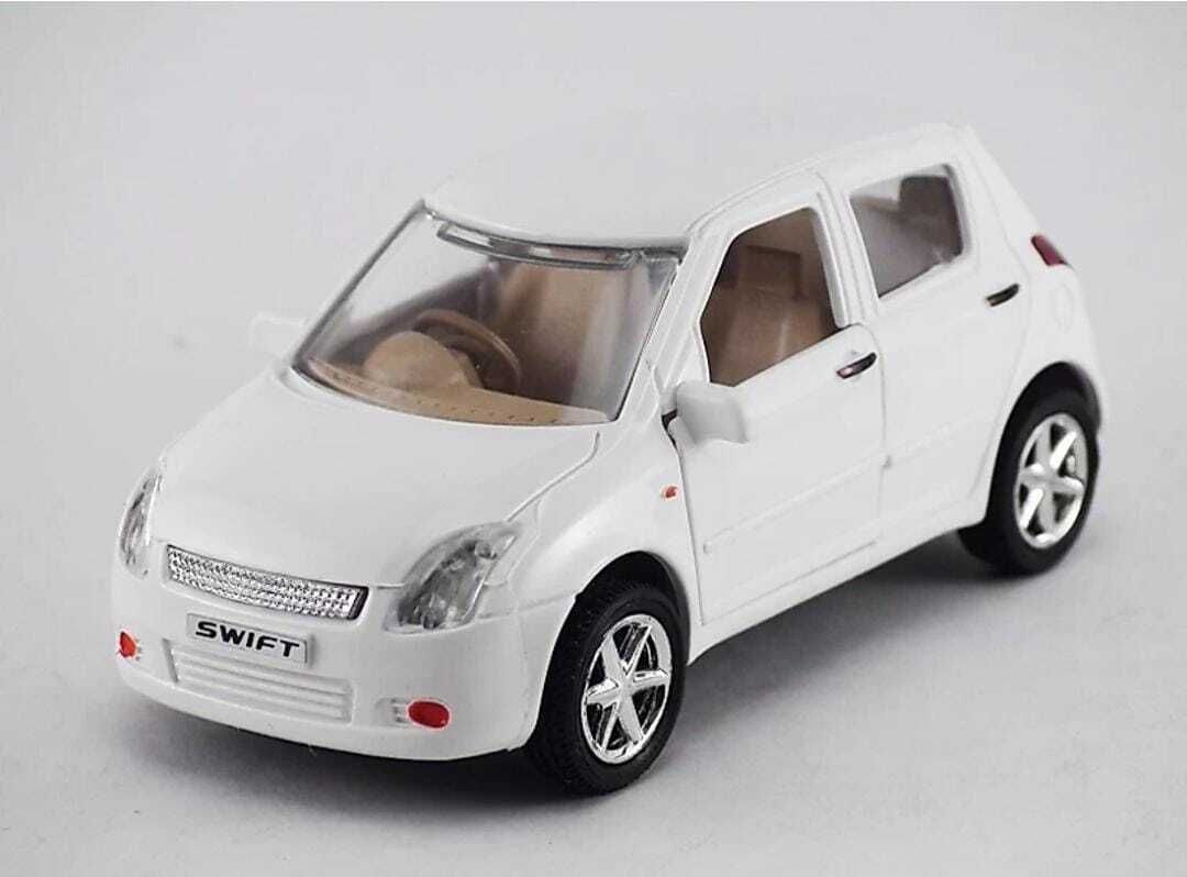 White Old Swift Toy Vehicle Pull Along Model Openable Doors Toys For Kids-image-17
