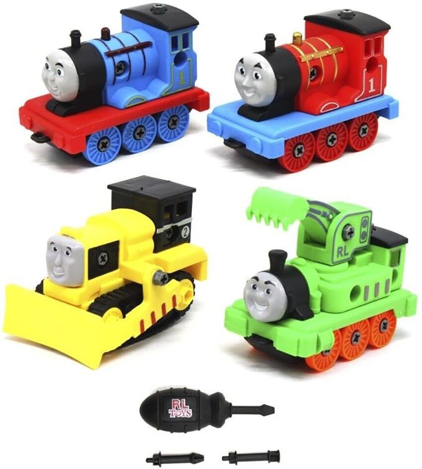 ahbht Train Vehicle Set with 1 Screwdriver Assembly and Disassembly for Toddler-picture-12
