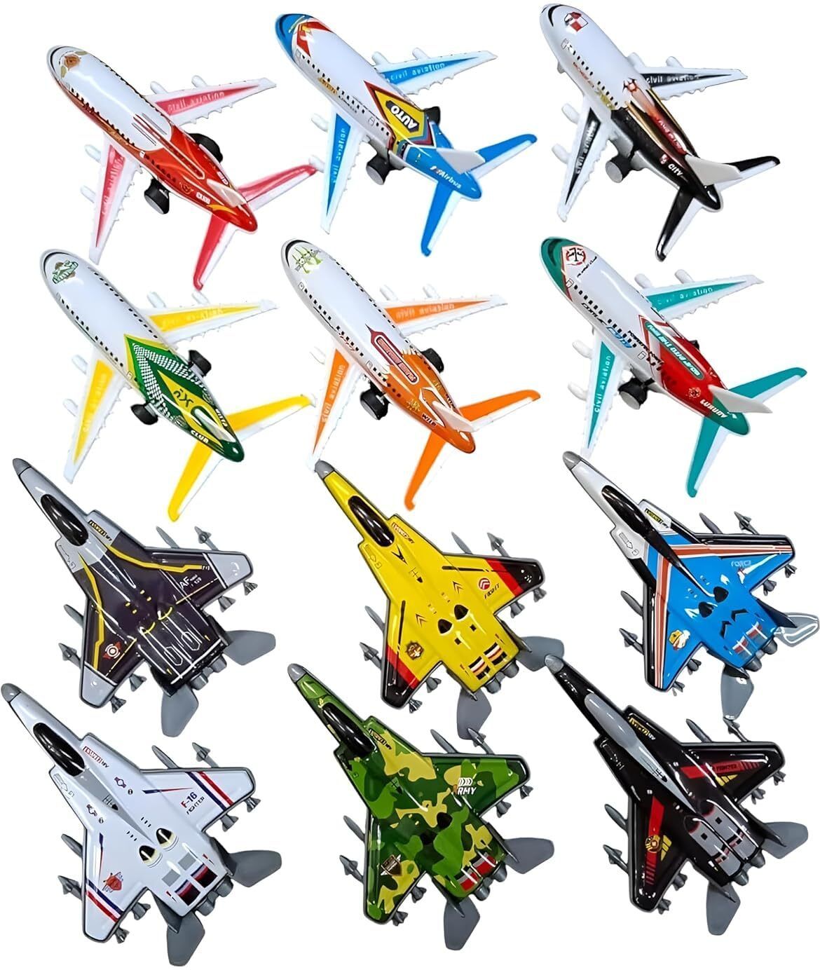 Fighter Jet and Airplane Set-image-18