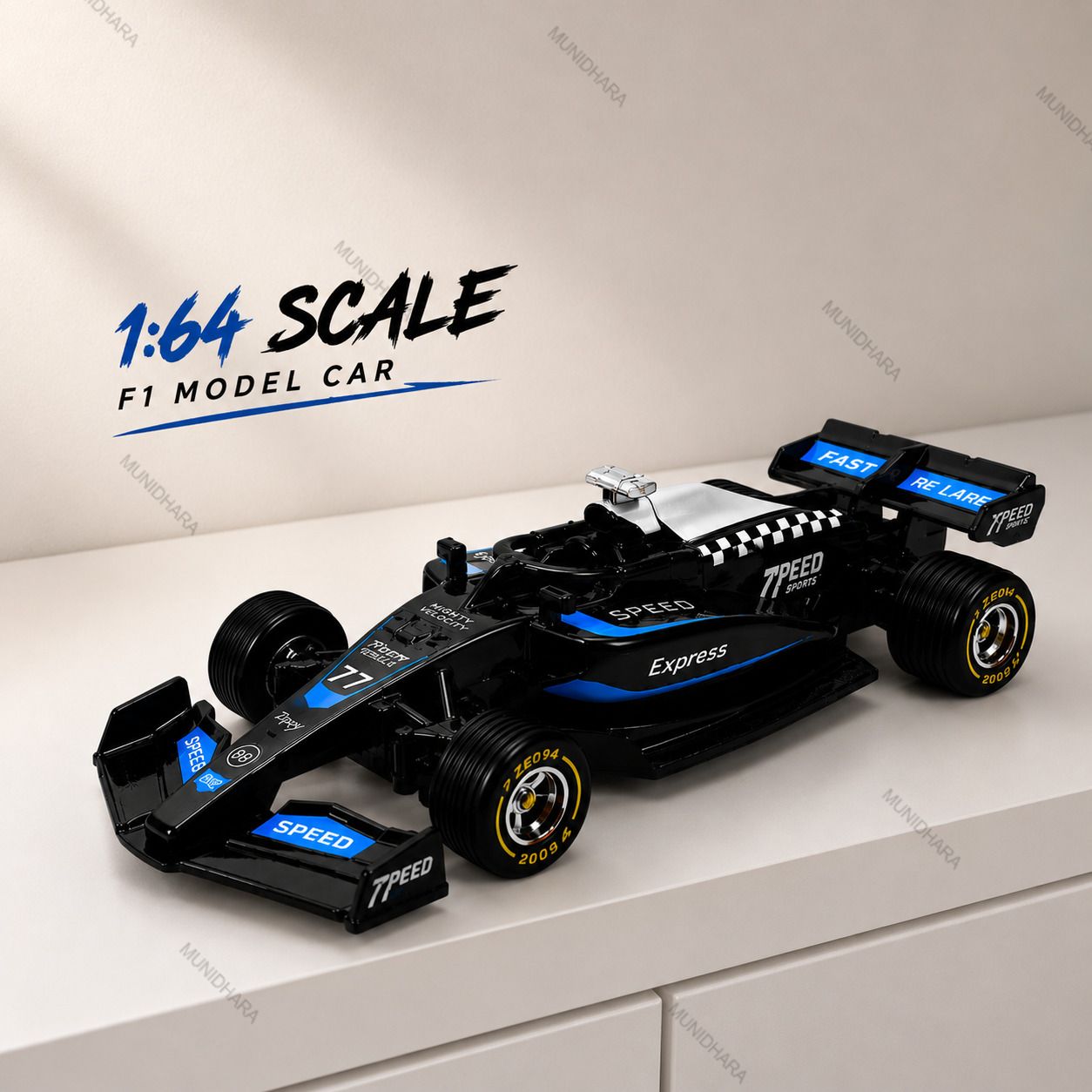 munidhara Formula One 1:64 Alloy Diecast Racing Car Model Collectible Toy-picture-30