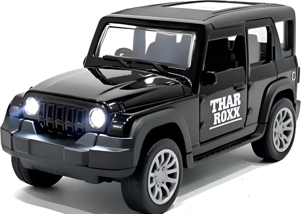 Thar rock die cast metal toy Pull-back with music and sound for kids-image-6