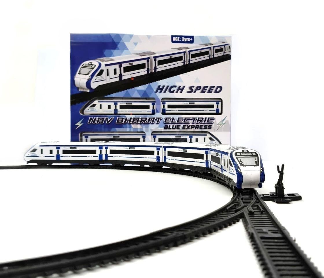 Vande Bharat Blue Train Set 23 Pcs for Kids 3+ Years-image-21