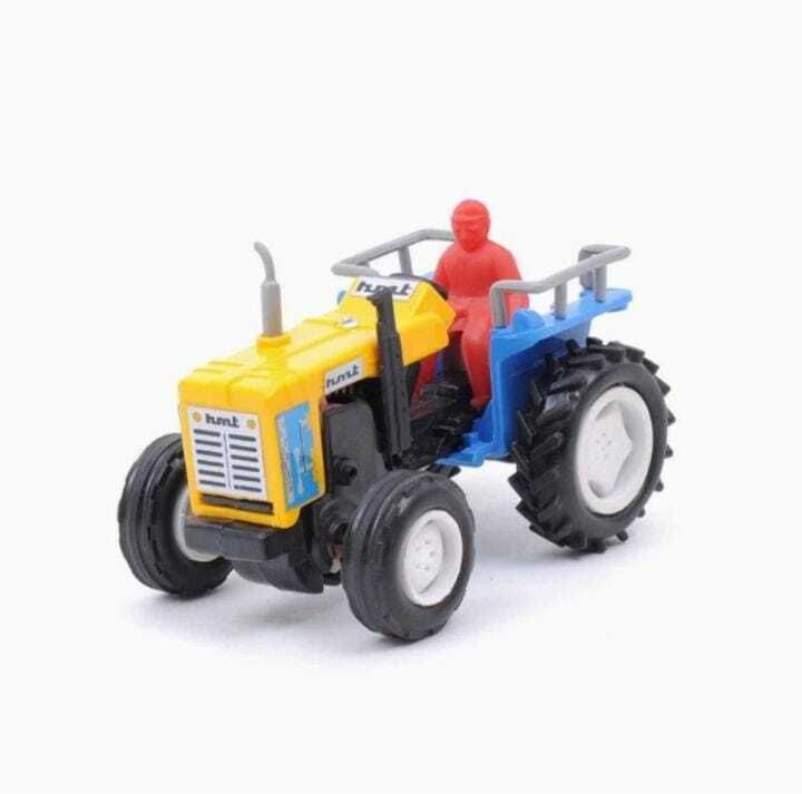 Small Tractor Pull Back Action Toy-image-27